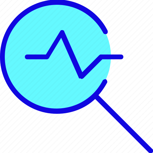 Analysis, analytics, analyze, chart, graph, search, statistics icon - Download on Iconfinder