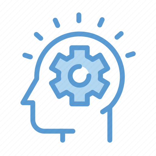Brain mechanism, idea, creative, creativity icon - Download on Iconfinder