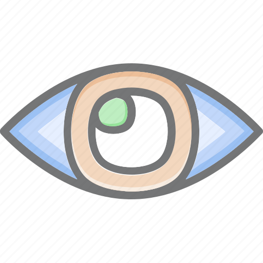 Eye, visual, view, visible icon - Download on Iconfinder