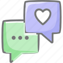 chat, bubble, communication, message 
