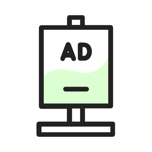 Promo, screen, monitor, display, lcd, advertisement, promotion icon - Free download