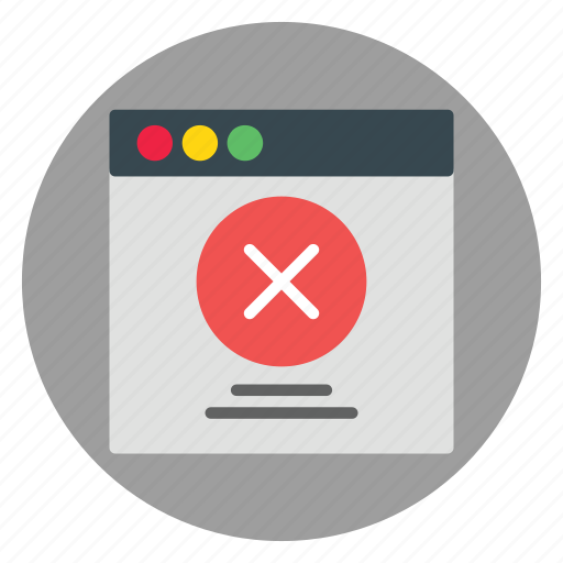 Blocked, business, error, template, website icon - Download on Iconfinder
