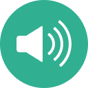 audio, circle, music, sound, speaker, volume