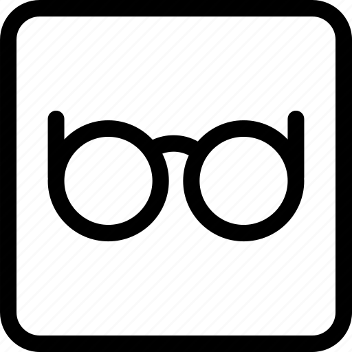 Eyeglasses, sight, smart, student, view icon - Download on Iconfinder