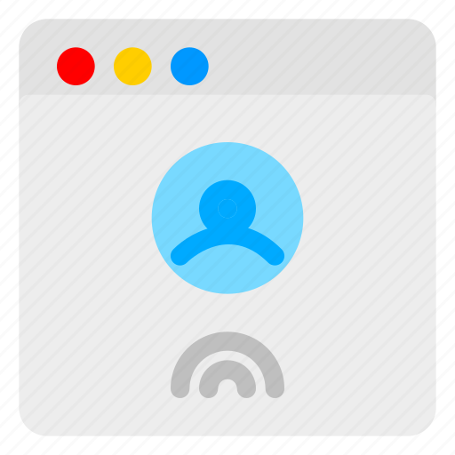 Browser, cloud, finger scan, security, sync, website icon - Download on Iconfinder