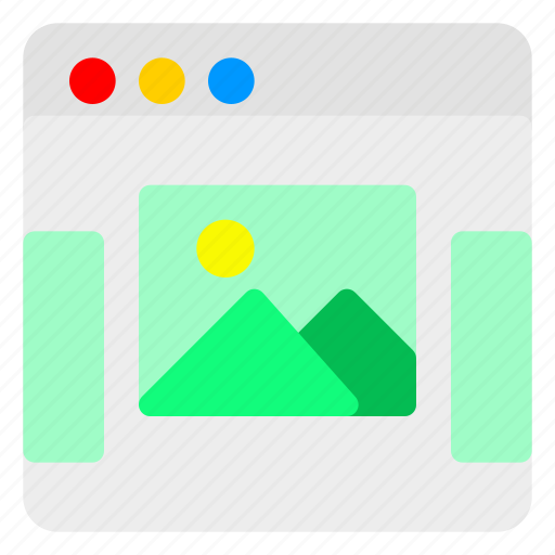 Browser, cloud, file, image, photo, sync, website icon - Download on Iconfinder
