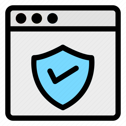 Browser, desktop, protection, safety, secure, security, website icon - Download on Iconfinder