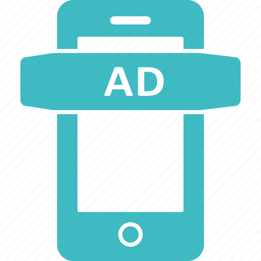 Ad, advertise, advertisement, advertising, mobile, smartphone, sponsor icon - Download on Iconfinder