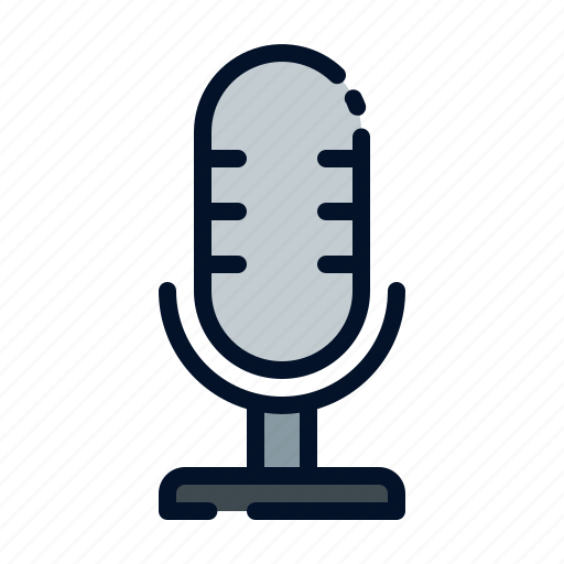Microphone, podcast, broadcasting, entertainment, interview, radio icon - Download on Iconfinder