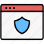 webpage, browser, shield, security 