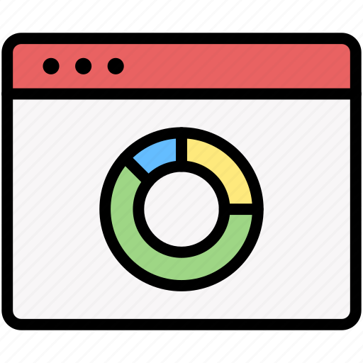 Webpage, graph, pie, chart icon - Download on Iconfinder