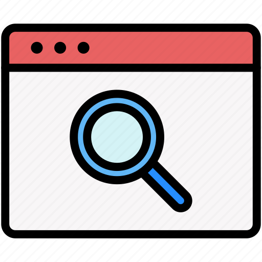 Webpage, search, find icon - Download on Iconfinder