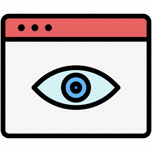 Webpage, vision, view icon - Download on Iconfinder