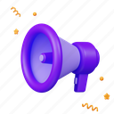 megaphone, speaker, announcement, loud, loudspeaker, promotion, advertising, sound, advertisement, bullhorn, marketing, audio, business, seo