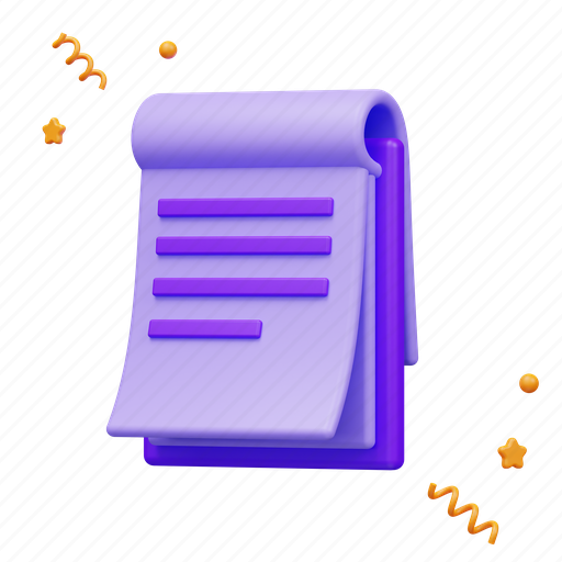 Note, paper, book, notebook, write, music, audio icon - Download on Iconfinder