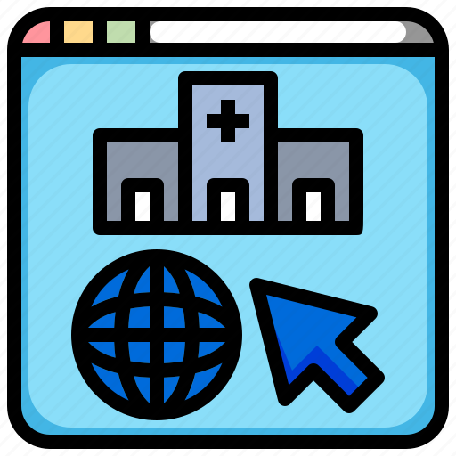Hospital, www, seo, and, web, internet, website icon - Download on Iconfinder