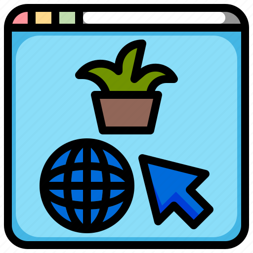 Plant, www, seo, and, web, internet, website icon - Download on Iconfinder