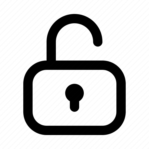 Padlock, unlock, website icon - Download on Iconfinder
