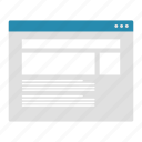 banner, user interface, prototype, wireframe, columns, browser, website, layout