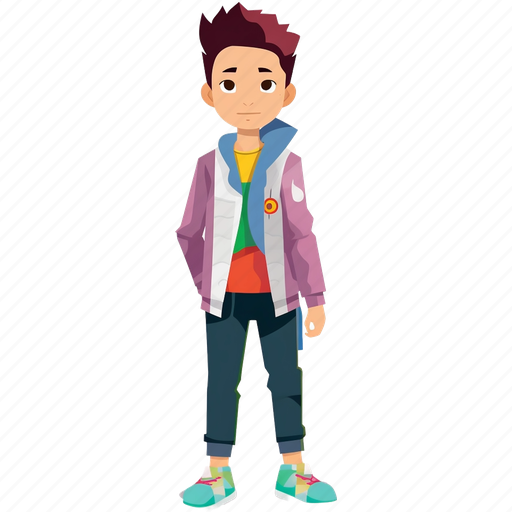 Webtoon, character, male, man, avatar icon - Download on Iconfinder