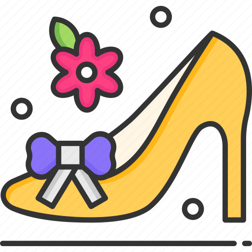 Shoe, wedding, shoes, bride icon - Download on Iconfinder