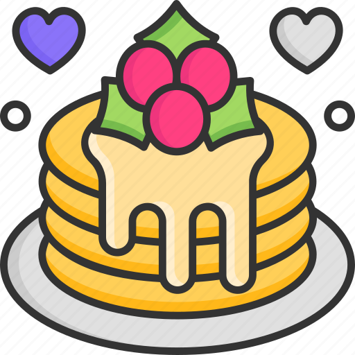 Pancake, dessert, ice cream, sweet, food icon - Download on Iconfinder