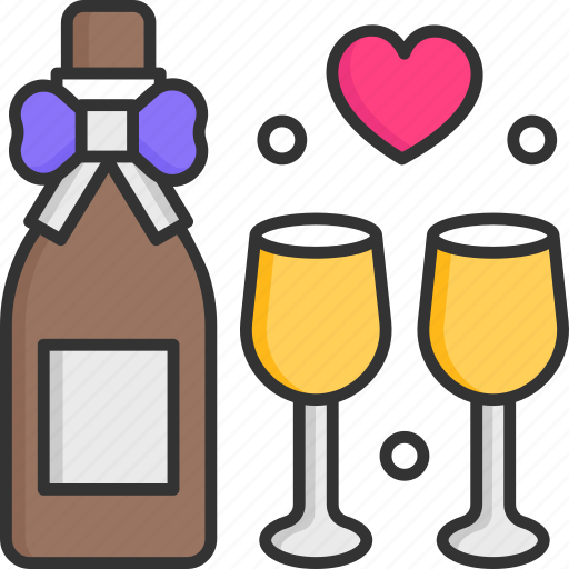 Wine, bottle, beer, cheers, alcohol, party icon - Download on Iconfinder