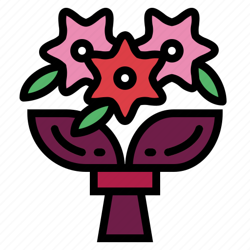 Bouquet, flowers, love, roses icon - Download on Iconfinder