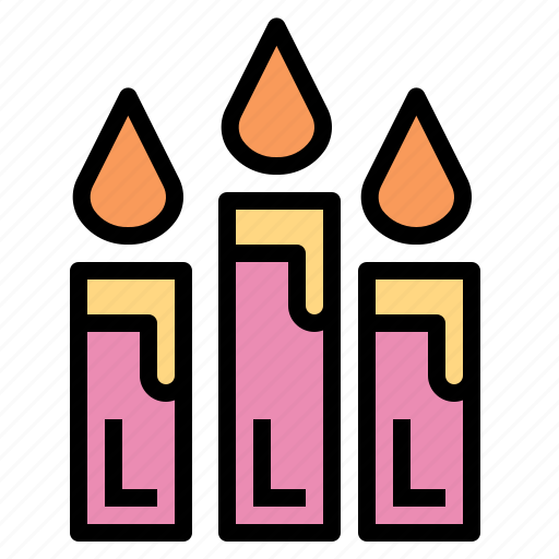 Candle, lighting, romantic, wedding icon - Download on Iconfinder
