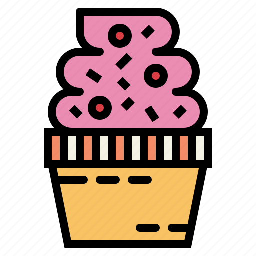 Cupcake, dessert, food, sweet icon - Download on Iconfinder