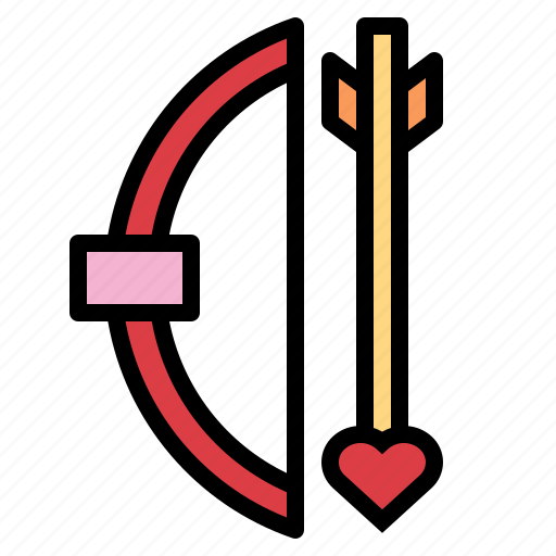 Arrow, cupid, heart, romantic icon - Download on Iconfinder