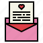 card, communications, letter, love, romantic 