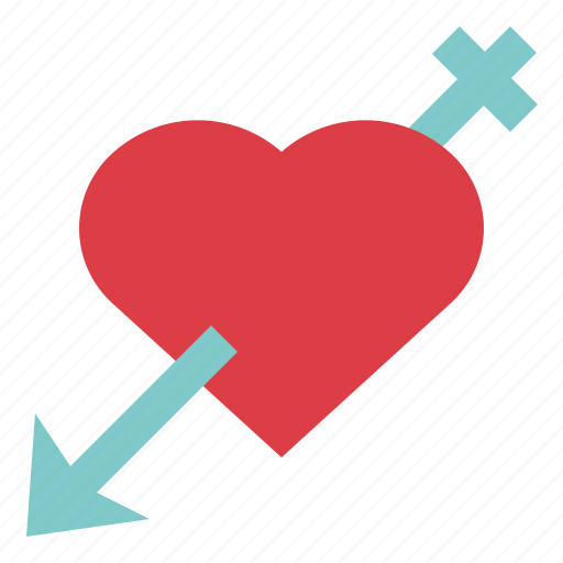 Arrow, cupid, hearts, love icon - Download on Iconfinder
