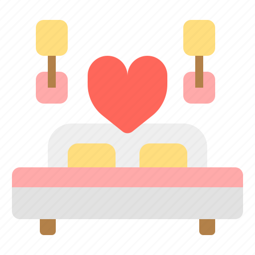 Bed, bridal, wedding icon - Download on Iconfinder