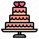 bakery, beverage, cake, dessert, food, wedding