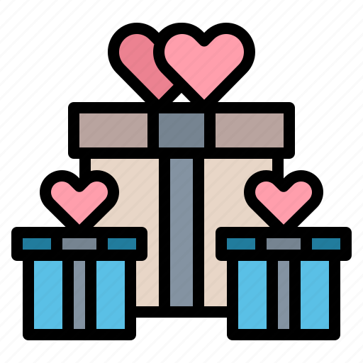 Gift, heart, love, wedding icon - Download on Iconfinder