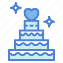 cake, day, dessert, sweet, wedding