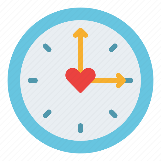 Clock, love, time, wedding icon - Download on Iconfinder