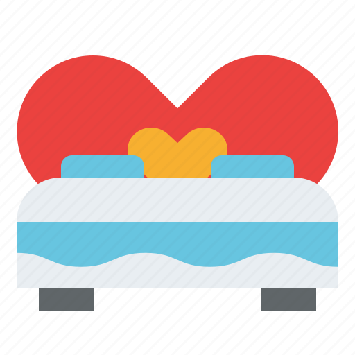 Bed, double, love, room, sleep icon - Download on Iconfinder