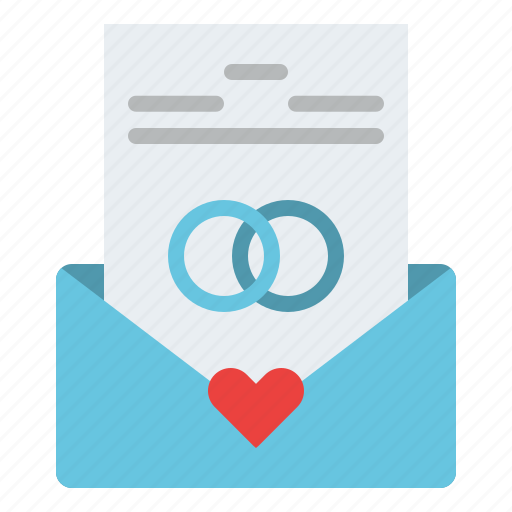 Card, invitation, love, wedding icon - Download on Iconfinder