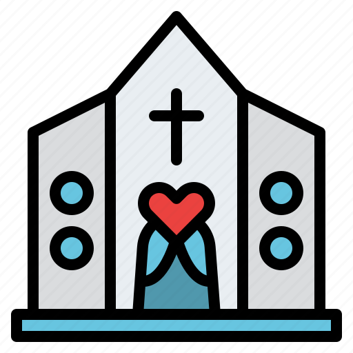 Building, church, place, religion, wedding icon - Download on Iconfinder