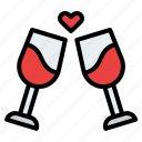 alcohol, cheer, drinks, toast, wedding