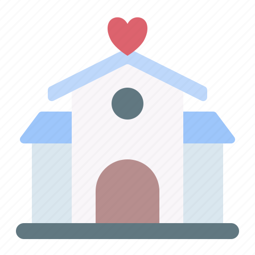 Marriage, wedding, house, place icon - Download on Iconfinder