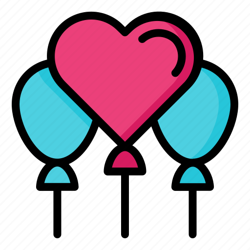 Balloon, wedding, decoration, party icon - Download on Iconfinder