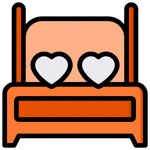 Bed, bedroom, sleep, hotel, room, furniture icon - Download on Iconfinder