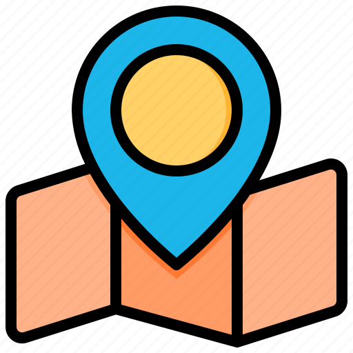 Location, map, pin, navigation, gps, direction, place icon - Download on Iconfinder