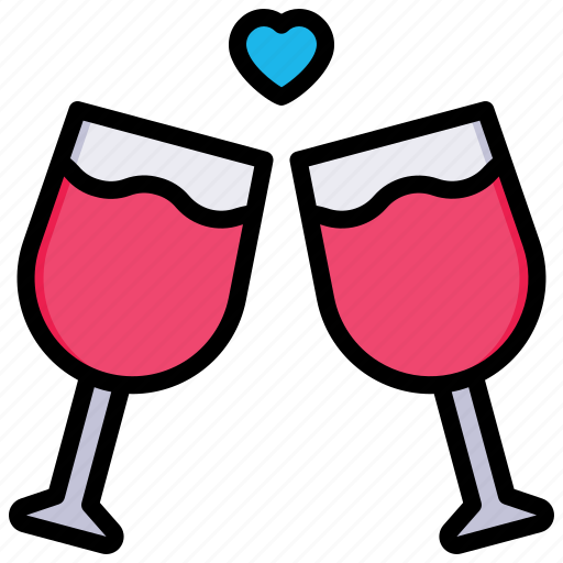 Wine, drink, glass, alcohol, beverage, party icon - Download on Iconfinder
