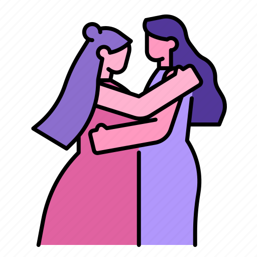 Marriage, couple, homosexual, lgbt, lgbtq, wedding, women icon - Download on Iconfinder