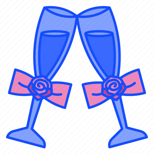 Wine, wedding, celebration, drink, event, party, alcoho icon - Download on Iconfinder