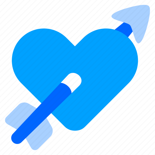 Love, arrow, heart, fall, in icon - Download on Iconfinder